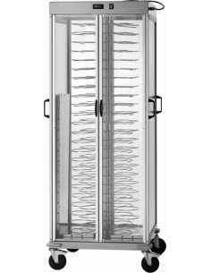 Carrello Portapiatti Riscaldato 88 Piatti Diametro 18/23 cm CA1440AC