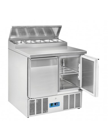 Saladette Refrigerata Statica - 2 Porte -Top Sandwich - CRS90A
