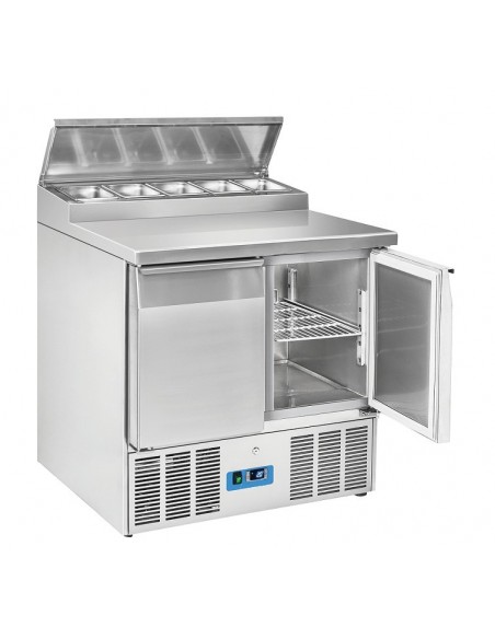 Saladette Refrigerata Statica 2 Porte Top Sandwich - CRS90A