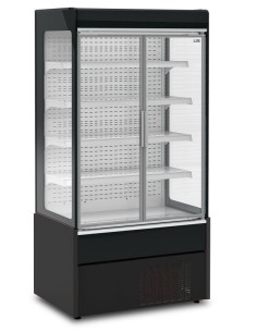 Espositore Murale Nero - Capacità 387 Lt - Temp: +3/+6° C - SYSON100