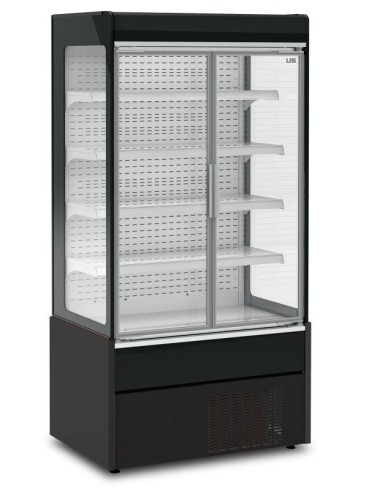 Frigorifero Murale Nero 695 Lt Porte Battenti Dim 1020x700x1990 mm