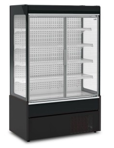 Frigorifero Murale Nero Capacità 515 Lt 2 Porte Battenti - SYSON130