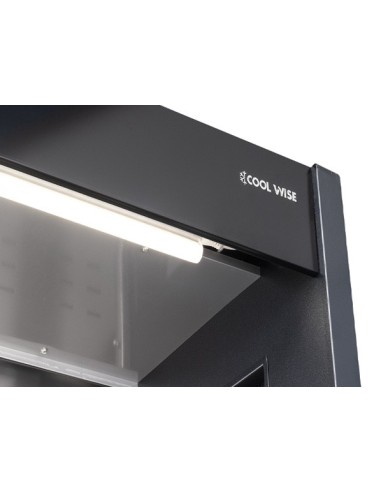Frigorifero Murale Nero Porte Scorrevoli Capacità 357 lt - WMP100S