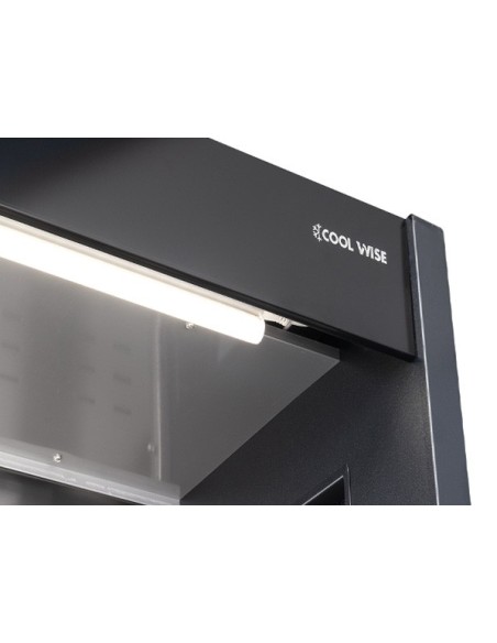 Frigorifero Murale Nero Porte Scorrevoli Capacità 357 lt - WMP100S