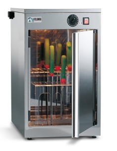 Sterilizzatore per Coltelli Neon UV Capacità 20 Coltelli - STERUV