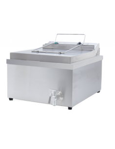 Friggitrice Elettrica Pasticceria da Banco FDF11 Capacità Olio 11 Lt