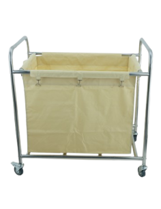 Carrello Porta Biancheria H1 per Hotel con Sacco in Tessuto