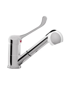 Miscelatore Leva in Metallo Cromato Doccetta Estraibile - RBT220G