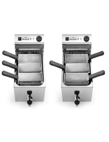 Cuocipasta Elettrico Capacità 10 Lt 3 Cestelli - PASTALLEGRA10