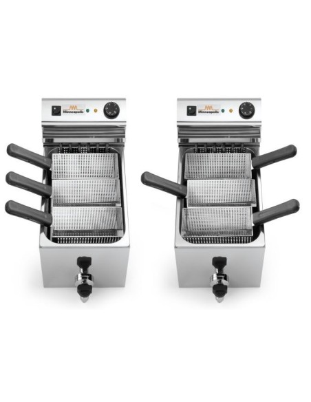Cuocipasta Elettrico Capacità 10 Lt 3 Cestelli - PASTALLEGRA10