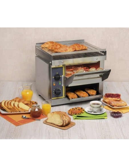 Tostapane a Nastro - Ciclo Continuo con Doppia Uscita - CT540B