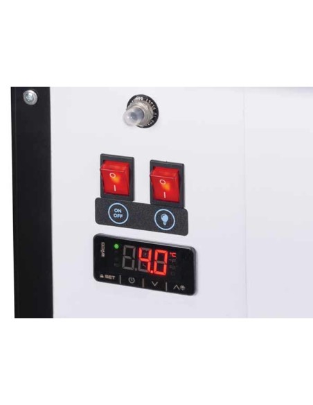 Banco Refrigerato Orizzontale Nero - WST100