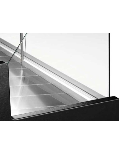 Banco Refrigerato Orizzontale Nero - WST100