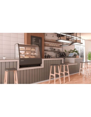 Vetrina Refrigerata da Banco Nera Capacità 100 Lt - RC100B