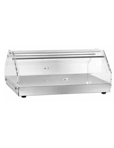 Vetrina Neutra Acciaio Inox da Banco 1 Ripiano - VBN4781