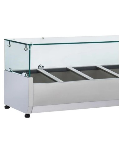 Vetrina Porta Ingredienti  Refrigerata 4 Gastronorm - VRX1033