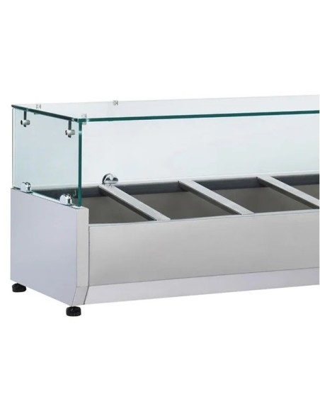 Vetrina Porta Ingredienti  Refrigerata 4 Gastronorm - VRX1033