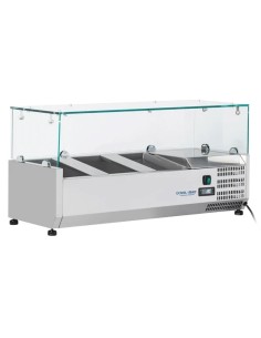 Vetrina Porta Ingredienti  Refrigerata 4 Gastronorm - VRX1033