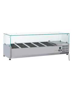 Vetrina Refrigerata Porta Ingredienti 5 Gastronorm 1/3