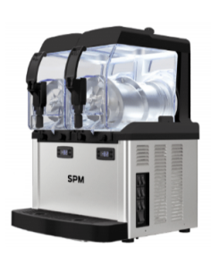 Macchina per Sorbetti Creme Fredde 2 Vasche 5 Lt Luce Led - SP2LUCE