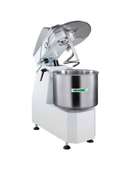 Impastatrice a Spirale Testa Sollevabile Vasca Fissa 22 Lt - 18FSL