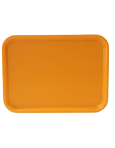 Vassoio in Polipropilene Rettangolare Arancione 345x270 mm - VGP230