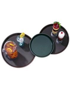 Vassoio Rotondo in Polipropilene Antiscivolo Diametro 279 mm - VPA150