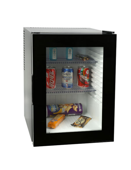 Minibar Hotel Nero Super Silenzioso Porta Vetro 40 Lt - E40VN