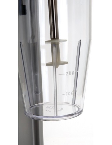 Frullatore per Frappè con Doppio Bicchiere Trasparente - MF4DT