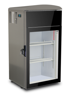 Congelatore da banco Porta Vetro Colore Grigio - IQ