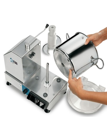 Cutter Elettrico con Variatore in Acciaio Capacità Vasca 9 lt - C9VV