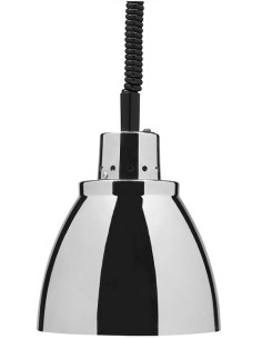 Lampada Riscaldante Infrarossi Rossa Rame Cromato Lucido - NC25R