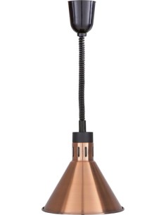 Lampada Riscaldante per Alimenti Colore Rame - HLECB