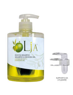 Doccia Shampoo con Olio di Oliva Linea OLYA da 500 ml - OLJDS500F