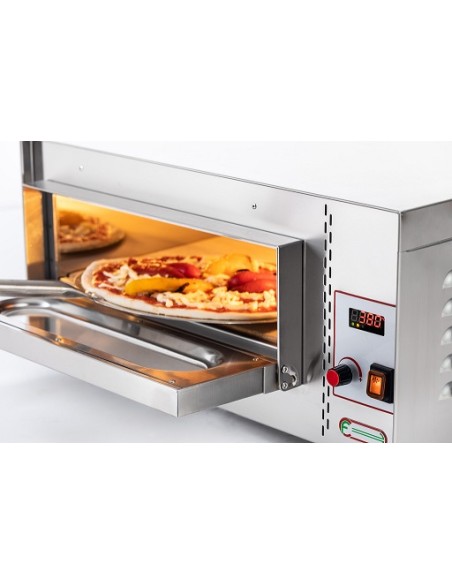 Forno Pizza Elettrico Digitale Luce e Piano Refrattario - FP36RLD