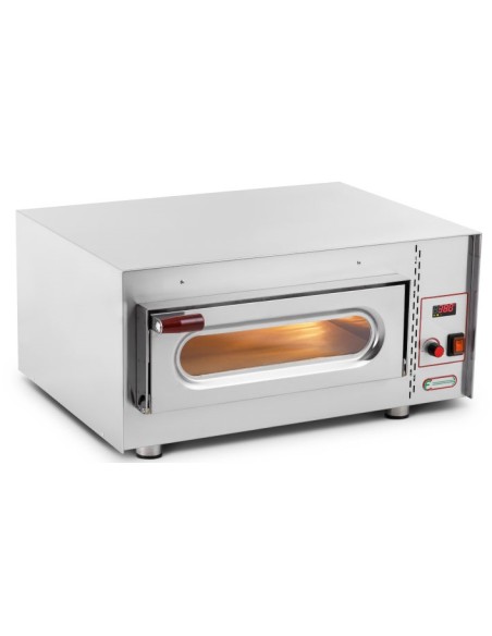 Forno Pizza Elettrico Digitale Luce e Piano Refrattario - FP36RLD