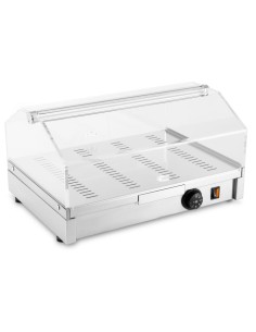 Vetrina Riscaldata da Banco per Bar 1 Piano - VEC510INOX