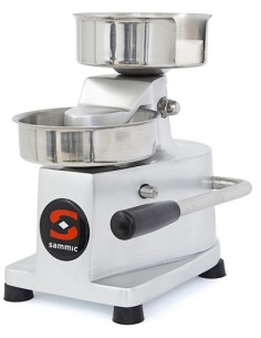 Pressa Hamburger Manuale Alluminio Diametro 100x25 mm