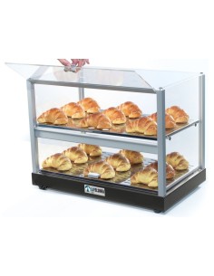 Vetrinetta Neutra da Banco con 2 Ripiani - VISION BASIC