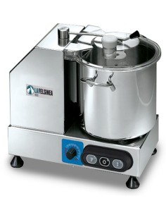 Cutter Elettrico con Variatore in Acciaio Capacità Vasca 9 lt - C9VV