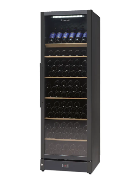 Frigorifero Bottiglie Vino - Porta Vetro Fumè - WINE185NERO