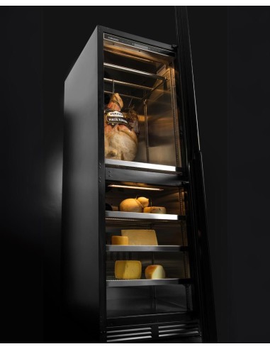 Frigorifero Lamiera Interno Acciaio Porta Vetro - SF180INOX