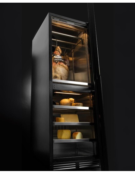 Frigorifero Lamiera Interno Acciaio Porta Vetro - SF180INOX