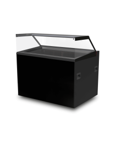 Bancone Nero per Gelato Mantecato per 7 Vaschette 5 lt - EVOQUE7