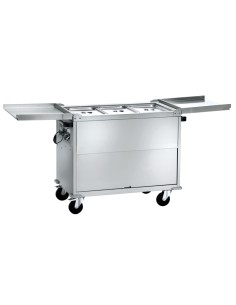 Carrello Termico Armadiato Bagnomaria 3 Gastronorm - CT1170