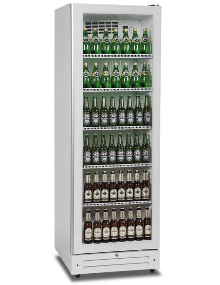 Frigorifero Bevande Verticale Bianco 360Lt Dim: 600x649x1801mm