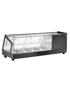 Vetrina Refrigerata Tapas Vetro Dritto 4 GN Incluse - AK413VTB
