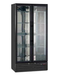 Frigorifero Vini Doppia Porta Ventilato Nero 10 Griglie - CLW500 XH