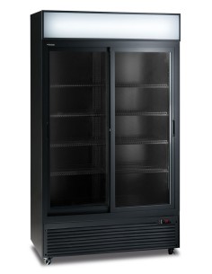 Frigorifero Bibite Nero - 2 Porte Scorrevoli - CL1100V2GCSLBlack