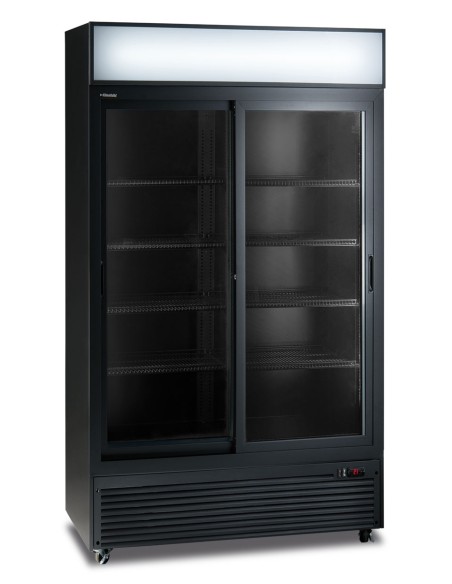 Frigorifero Bibite Nero - 2 Porte Scorrevoli - CL1100V2GCSLBlack
